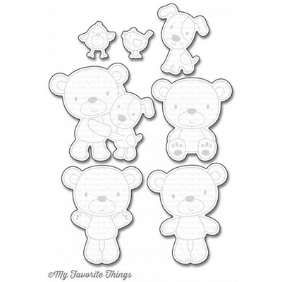 Лезвие My Favorite Things - Die-namics Friends Furever, 7 шт.