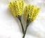 Гілочки декоративні, колір лимонний, 1 пучок з 10 штук