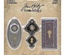 Набір металевих прикрас Tim Holtz - Idea - Ology Metal Large Keyholes, 3 штуки, замкові щілини