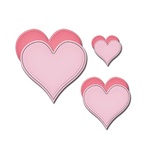 Ножі від Spellbinders — Pierced Hearts, Celebrations