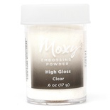 Пудра для ембоссинга Moxy Opaque White от American Crafts, белая,  17 г