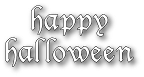 Ніж для вирубки від Memory Box - Vintage Halloween Letters