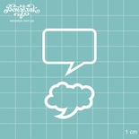 Чипборд від Вензелик - Набір тегів, розмір: 3,2; 3,5см