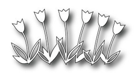 Ніж для вирубки від Poppystamps - Tulip Fanfare