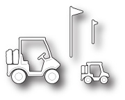 Ніж для вирубки від Memory Box - Dies - Mini Golf Carts