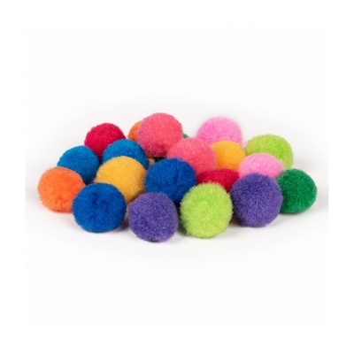 Помпони SANTI кольорові 25мм 20 шт.