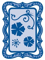 Набір ножів для вирубки Marianne Design Creatables - Rectange Frame & Flowers