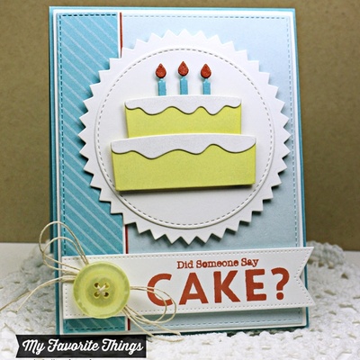 Ніж для вирубки My Favorite Things - Die-namics LLD Bring on the Cake