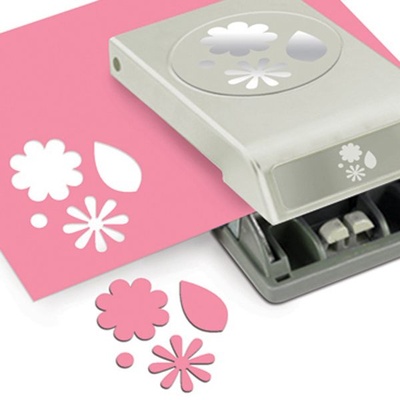 Фигурный дырокол EK Tools - Flowers & Leaves Large Punch