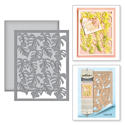 Ножи от Spellbinders - Monstera Leaf Card Front