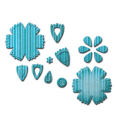 Ножі від Spellbinders - Crafty Flower Six