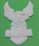 Гнучка пластикова фігурка - Harley Davidson, 8.8x6 см