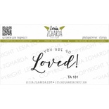 Акриловий штамп Lesia Zgharda You are so LOVED!