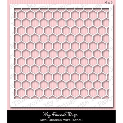 Маска My Favorite Things - Stencil Mini Chicken Wire, 15х15см