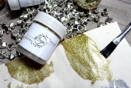 Глітерний гель від ScrapEgo - Золото, 60 мл