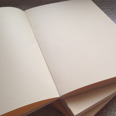 Блок для блокнота А5. Цвет: кремовый