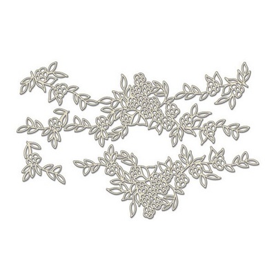 Набір чіпбордів Незабутні 10x15см 546, колір молочний, ТМ Фабрика Декору