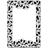 Папка для тиснения Crafts Too Embossing Folder - Poinsettia Frame