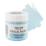 Крейдова фарба Chalk Paint Вінтажно - блакитна 50ml, ТМ Фабрика Декору
