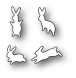 Ніж для вирубки від Poppystamps - Leaping Little Bunnies