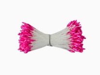 Тичинки двосторонні, яскраво-рожеві, 55*1м, 144 шт.