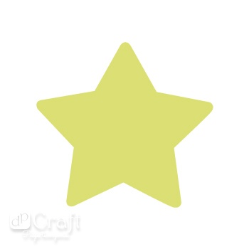 Дірокол фігурний 7,5см ЗВЕЗДА, TM dpCraft (Dalprint)