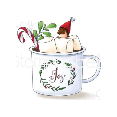 Резиновый штамп Stamping Bella - Teeny Tiny Townie Hot Chocolate