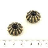 Ніжки для шкатулок круглі металеві, 20x14 мм, 4 деталі