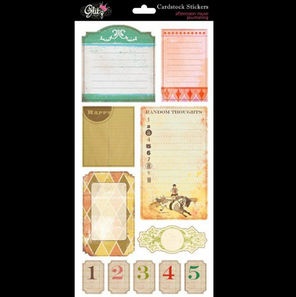 Наліпки від Glitz Design - Afternoon Muse Journaling