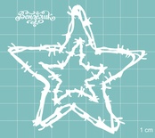 Чипборд від Вензелик - Набір " Колючки " 01, розмір: 81x75 мм