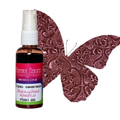 Краска-спрей Фабрика Декора - Спрей хамелеон - Шоколадный трюфель, 50 мл
