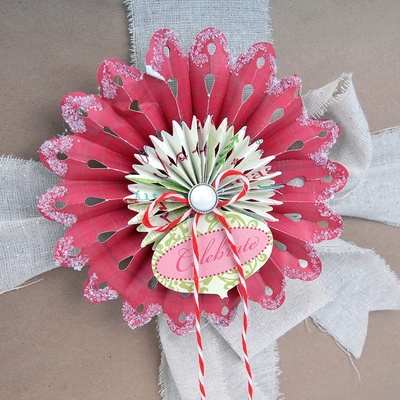 Нож для высечки - Snowflake Medallions , 3- D , 658739