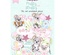 Набір висічок для скрапбукінгу, колекція Puffy Fluffy Girl,52шт., ТМ Фабрика Декору