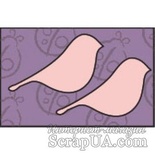 Міні Чипборд. Пташки №2, 2 шт. cb-82