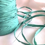 Рафія натуральна, колір м'ятний, 1 метр