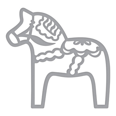Ніж для вирубки від Spellbinders - Dala Horse
