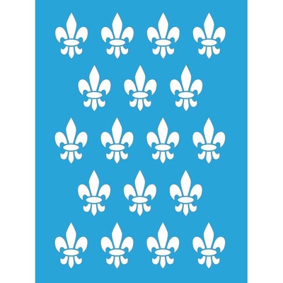 Маска - Фабрика Декору - Лілії геральдика1, 20см Х15см