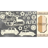 Чипборд Фабрика Декору - FDCH-082, колір молочний, крафт