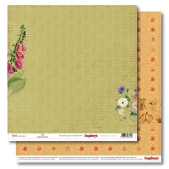 Набір паперу для скрапбукінгу від ScrapBerryʼs - В лісі, 30,5x30,5см, 190 г/м², 11 шт.