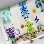 Тканина Оксфорд, великі роботи, синьо-зелені, 45x60см