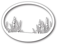 Ніж від Memory Box - Wildflower Oval Frame - Рамка "Польові квіти"