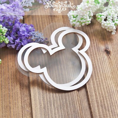 Чипборд від Вензелик - Шейкер 04, розмір: 77x90 мм