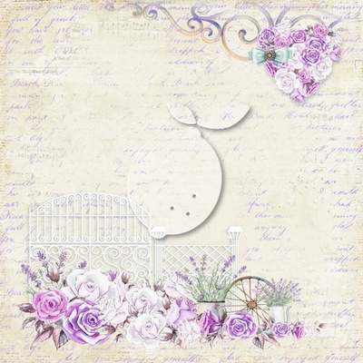 Аркуш двостороннього паперу для скрапбукінгу від LemonCraft - My Provence Provence 02