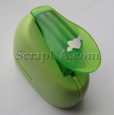 Фигурный дырокол Чарівна Мить - Сердце со стрелой, размер 1 см