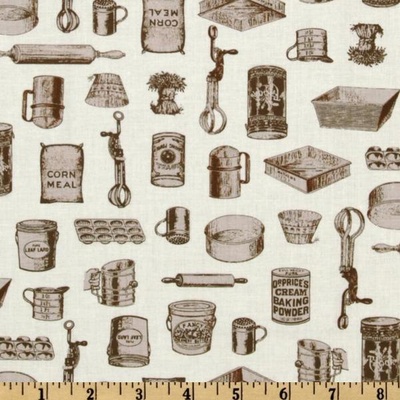 Ткань 100% хлопок - Кухонная утварь для выпечки, 45х55 см