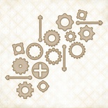 Чипборд Blue Fern Studios - Widgetworks