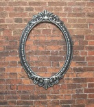 Гіпсова рамка під срібло, від E.В.А. 8,5x5,8 см