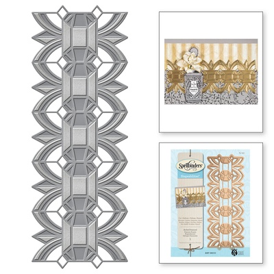 Ніж для вирубки від Spellbinders - Art Deco - Arched Diamond