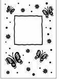 Папка для тиснення Crafts Too Embossing Folder - Butterfly Frame
