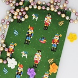 Бавовна, стійкий олов'яний солдатик на зеленому фоні, 45x55см